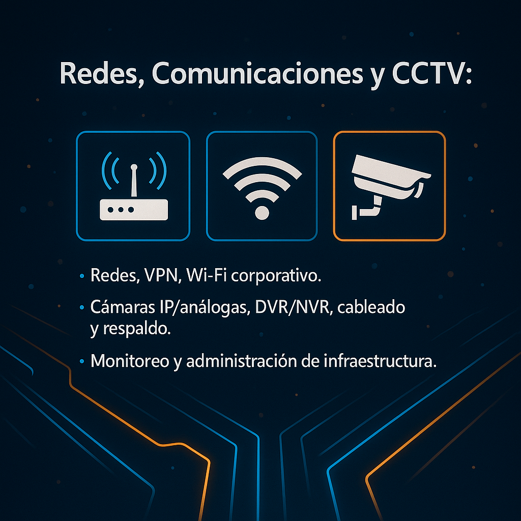 Redes corporativas y CCTV